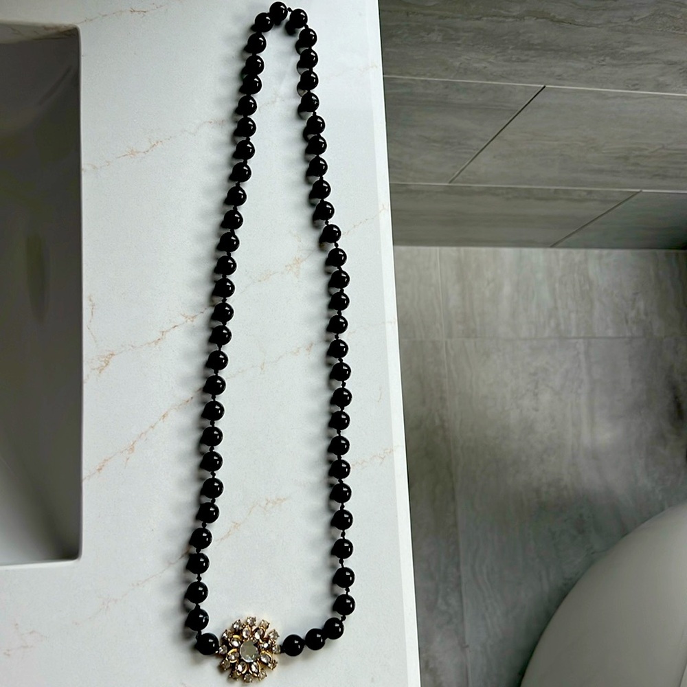 Black necklace